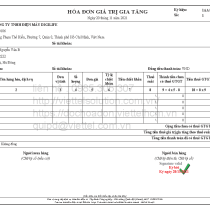 Mẫu hóa đơn điện tử theo Thông tư 78 và Nghị Định 123